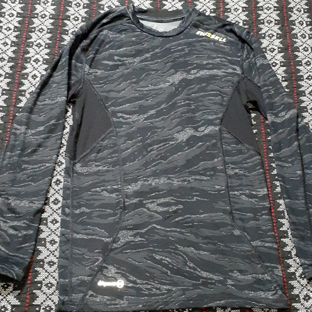 Thermal dry fit workout shirt